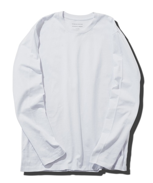 jiggys shop（ジギーズショップ）の「コットンクルーネック無地ロンT 長袖Tシャツ（Tシャツ/カットソー・メンズ・ブラック/グレー/ホワイト/ネイビー/ミックスグレー・LARGE/MEDIUM/X-LARGE/SMALL）」の22枚目の写真