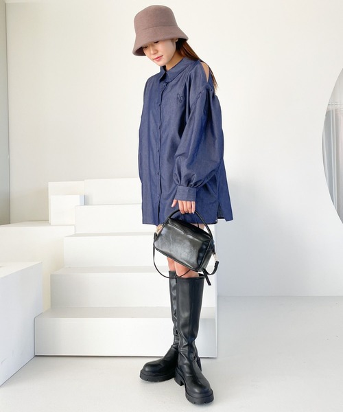 Heather（ヘザー）の「ウールバスクHAT　164416（ハット・レディース・ブラック/ベージュ・ONE SIZE）」の9枚目の写真