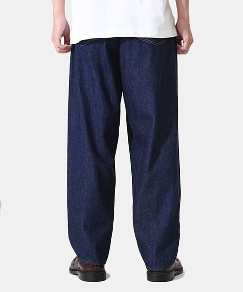 Ets.MATERIAUX（マテリオ）の「Ets.MATERIAUX / マテリオ：ETS.Balloon Denim：21030300260230[MUS]（デニムパンツ・メンズ・ブルー/キナリ・3/2）」の22枚目の写真