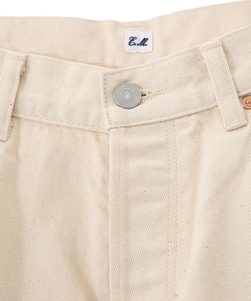 Ets.MATERIAUX（マテリオ）の「Ets.MATERIAUX / マテリオ：ETS.Balloon Denim：21030300260230[MUS]（デニムパンツ・メンズ・ブルー/キナリ・3/2）」の14枚目の写真