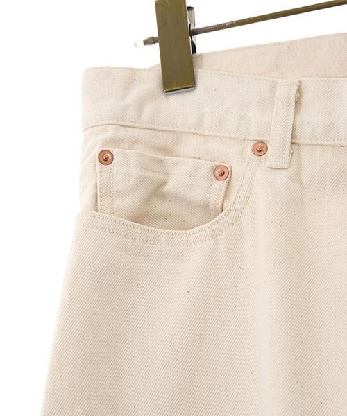 Ets.MATERIAUX（マテリオ）の「Ets.MATERIAUX / マテリオ：ETS.Balloon Denim：21030300260230[MUS]（デニムパンツ・メンズ・ブルー/キナリ・3/2）」の12枚目の写真