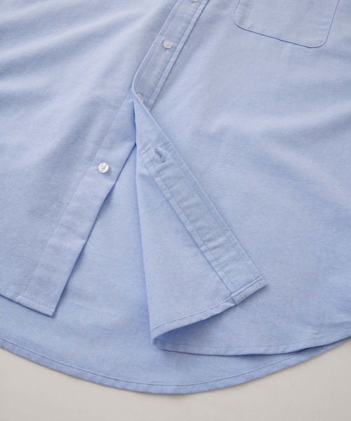 PENNEYS（ぺニーズ）の「【PENNEYS】ぺニーズ 別注 ロゴワッペン刺繍  オーバーサイズオックスフォードボタンダウンL/Sシャツ（シャツ/ブラウス・メンズ・ネイビー/ホワイト/サックスブルー/セージグリーン/チャコール・M/L）」の18枚目の写真