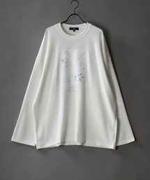 SITRY | Cardboard wide crew neck art pullover/ダンボール ワイド クルーネック アート プルオーバー(Tシャツ/カットソー)