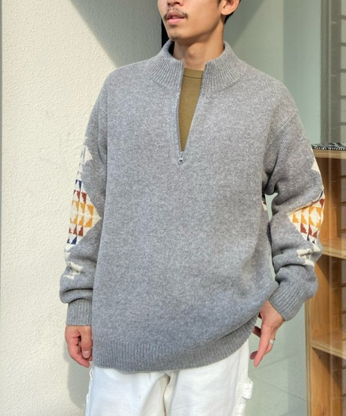 PENDLETON/ペンドルトン ハーフジップセーター ハイネックニット