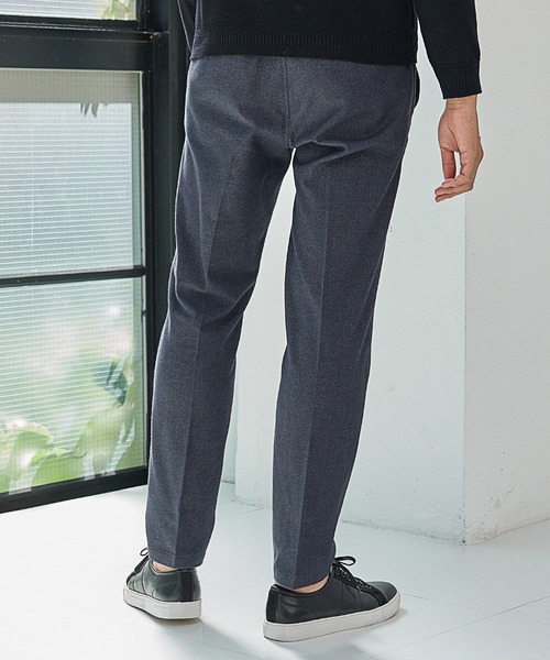 UNION STATION（ユニオンステーション）の「【EFFORTLESS】メランジカルゼスラックス<セットアップ対応>（スラックス・メンズ・チャコールグレー/ネイビー・LL/S/M/L）」の11枚目の写真