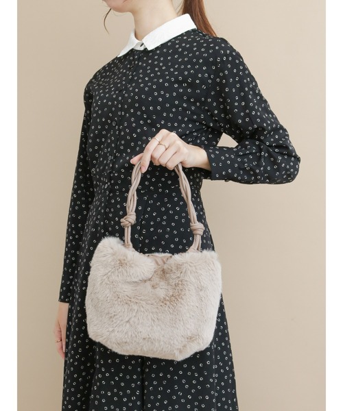 Te chichi(テチチ)の「【WEB限定】ワンハンドルファートートバッグ(トートバッグ・レディース・ベージュ系その他/ベージュ・フリ-)」の2枚目の写真