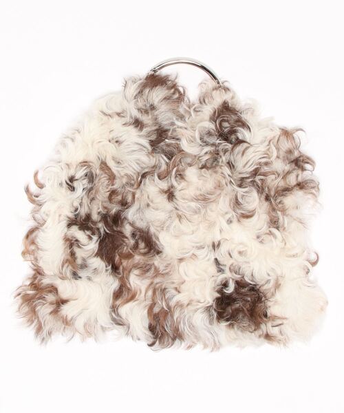 Whim Gazette(ウィムガゼット)の「【CARUS】ファーミニバッグ(トートバッグ・レディース・ホワイト/ブラウン・FREE)」の14枚目の写真