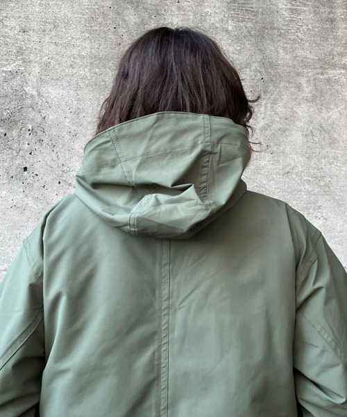 GERRY(ジェリー)の「【GERRY/ジェリー】4WAY MODS COAT(モッズコート・レディース・ブラック/カーキ・SMALL)」の7枚目の写真