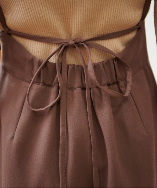 FREE'S MART（フリーズマート）の「【Sシリーズ対応】◆バッククロスマーメイドキャミワンピース（ワンピース・レディース・ブラウン/ブラック・MEDIUM/SMALL/X-SMALL）」の10枚目の写真