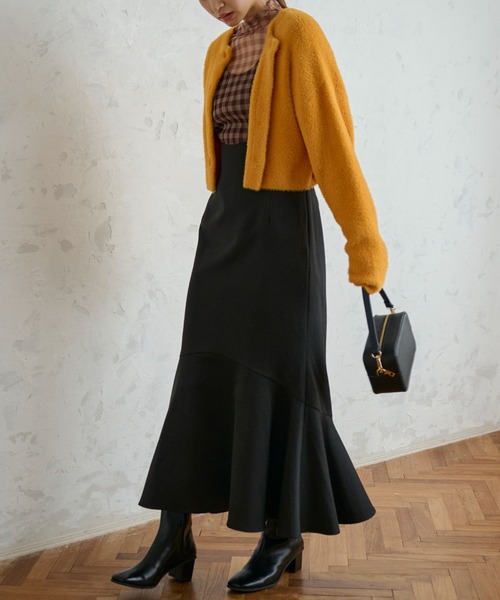 FREE'S MART（フリーズマート）の「【Sシリーズ対応】◆バッククロスマーメイドキャミワンピース（ワンピース・レディース・ブラウン/ブラック・MEDIUM/SMALL/X-SMALL）」の22枚目の写真