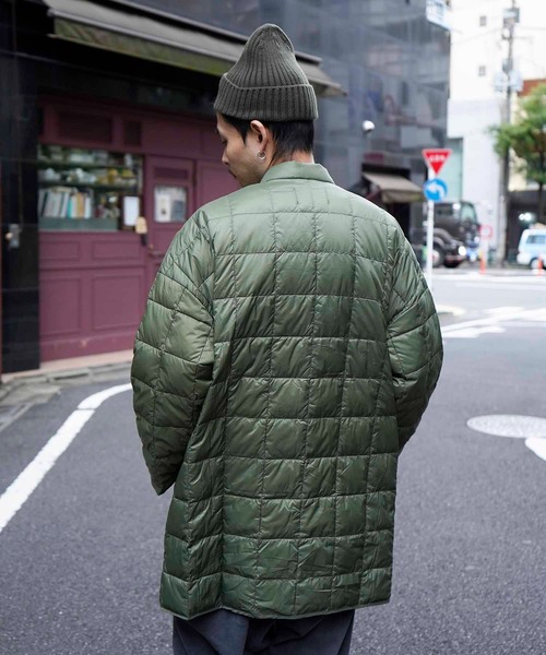 styles（スタイルス）の「TAION/タイオン/HANTEN DOWN CARDIGAN/TAION-101HT（カーディガン/ボレロ・メンズ・ブラック/オリーブ・1/2）」の6枚目の写真