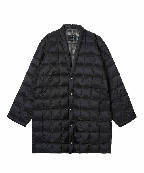 styles（スタイルス）の「TAION/タイオン/HANTEN DOWN CARDIGAN/TAION-101HT（カーディガン/ボレロ・メンズ・ブラック/オリーブ・1/2）」の7枚目の写真