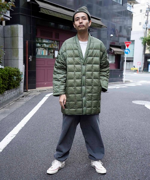 styles（スタイルス）の「TAION/タイオン/HANTEN DOWN CARDIGAN/TAION-101HT（カーディガン/ボレロ・メンズ・ブラック/オリーブ・1/2）」の22枚目の写真