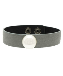 SMELLY | SMELLY パールレザーバングル(ブレスレット)