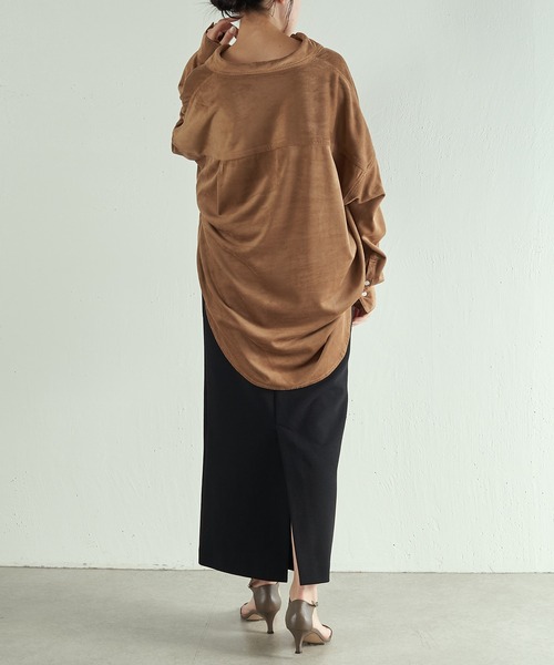 COLLAGE GALLARDAGALANTE（コラージュガリャルダガランテ）の「【OT】ダブルフェイスタイトスカート（スカート・レディース・ブラック/ホワイト/イエロー・0/1）」の9枚目の写真