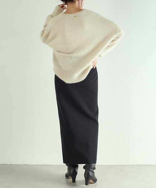 COLLAGE GALLARDAGALANTE（コラージュガリャルダガランテ）の「【OT】ダブルフェイスタイトスカート（スカート・レディース・ブラック/ホワイト/イエロー・0/1）」の14枚目の写真