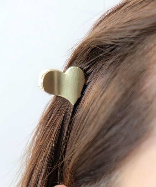ニュアンスハートクリップ バレッタ ヘアクリップ Flower フラワー のファッション通販 Zozotown ニュアンスハートクリップ バレッタ ヘアクリップ Flower フラワー のファッション通販 Zozotown