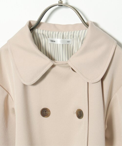 ikka（イッカ）の「サイドプリーツゆるトレンチコート（120~160cm）（トレンチコート・キッズ・ベージュ・120/130/140/150/160）」の20枚目の写真
