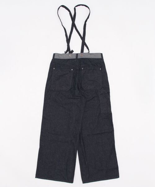 OLD BETTY'S(オールドベティーズ)の「【OLD BETTY’S】10oz Denim Painter Wide Pants(デニムパンツ・レディース・インディゴブルー・FREE)」の4枚目の写真