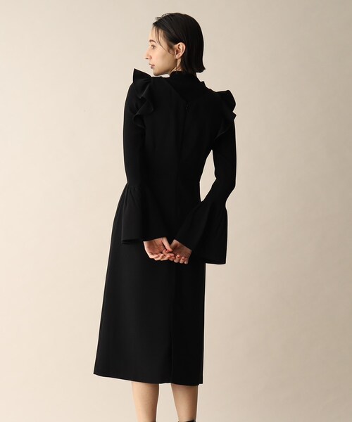 OPAQUE.CLIP(オペークドットクリップ)の「◆フリルデザインジャンスカ(スカート・レディース・ブラック/ライトベージュ・36/38)」の14枚目の写真