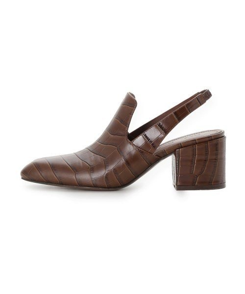 styling/(スタイリング)の「スリングバックレザーパンプス(パンプス・レディース・ブラウン/シルバー/ブラック・SMALL/MEDIUM/LARGE)」の4枚目の写真