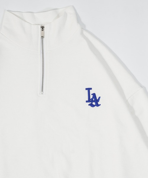 STAYGOLD LA ネイビー ハーフジップウェア STAYGOLD】LA ハーフジップ Tシャツ / LA half-zip T-shirt（T