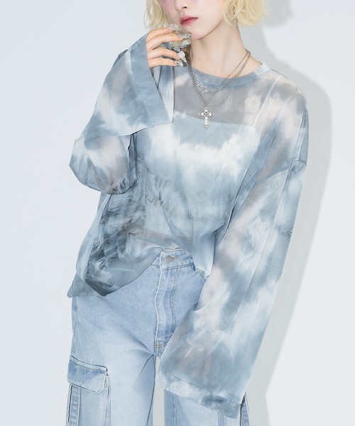 トップス　user_a752d8b7 sama セール】センターシームシアートップス（Tシャツ/カットソー
