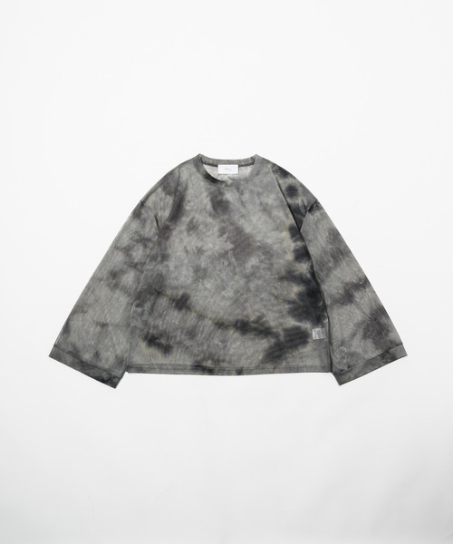 sharespirit タイダイ カットソー 長袖トップス グランジ sharespirit