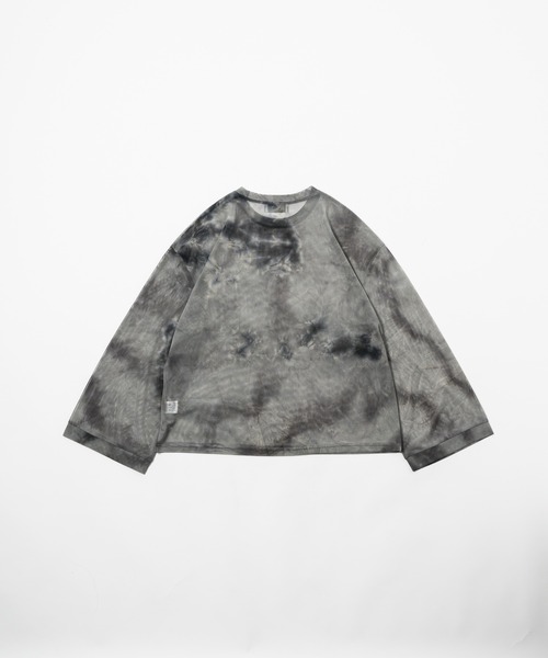 17HR（セブンティーンアワーズ）の「タイダイシアートップス（Tシャツ/カットソー・レディース・ブルー/グレー・FREE）」の4枚目の写真