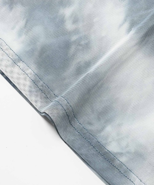 17HR（セブンティーンアワーズ）の「タイダイシアートップス（Tシャツ/カットソー・レディース・ブルー/グレー・FREE）」の12枚目の写真