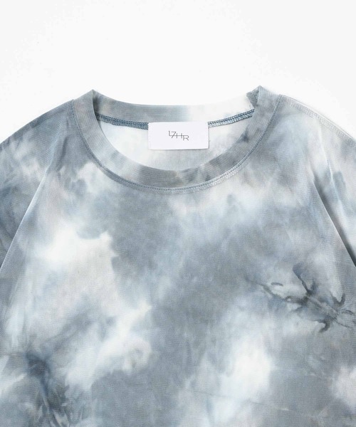 17HR（セブンティーンアワーズ）の「タイダイシアートップス（Tシャツ/カットソー・レディース・ブルー/グレー・FREE）」の8枚目の写真