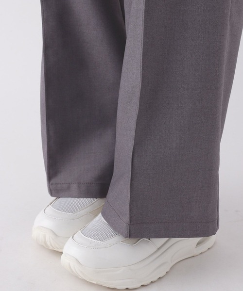 repipi armario（レピピ アルマリオ）の「ピンタックトラウザー（スラックス・キッズ・ブラック/グレー・SMALL/MEDIUM/LARGE）」の11枚目の写真