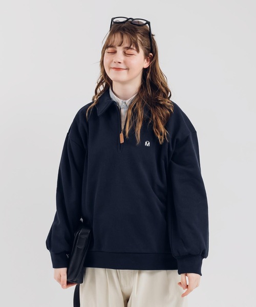 MUHET(ミュエータ)の「アソートレギュラーカラーシャツ(シャツ/ブラウス・レディース・ブルー系その他/インディゴブルー/ブラウン/オフホワイト・MEDIUM/LARGE/SMALL)」の7枚目の写真