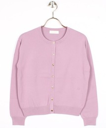 12Twelve Agenda | クルーネック金釦ニットカーディガン(カーディガン/ボレロ)