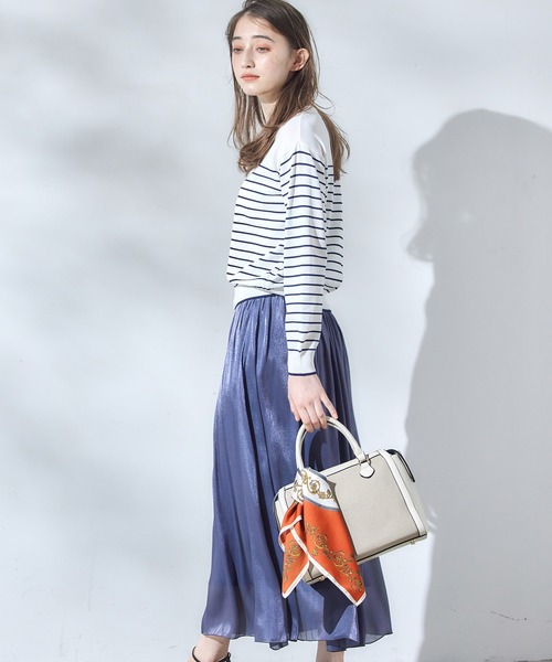 12Twelve Agenda（トゥエルブ　アジェンダ）の「クルーネック金釦ニットカーディガン（カーディガン/ボレロ・レディース・ネイビー/オフホワイト/イエロー/ラベンダー/ホワイト系その他・M）」の11枚目の写真