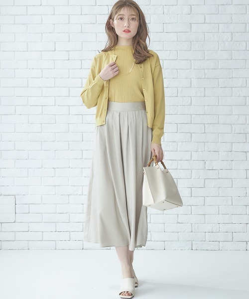 12Twelve Agenda（トゥエルブ　アジェンダ）の「クルーネック金釦ニットカーディガン（カーディガン/ボレロ・レディース・ネイビー/オフホワイト/イエロー/ラベンダー/ホワイト系その他・M）」の21枚目の写真