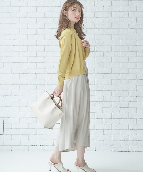 12Twelve Agenda（トゥエルブ　アジェンダ）の「クルーネック金釦ニットカーディガン（カーディガン/ボレロ・レディース・ネイビー/オフホワイト/イエロー/ラベンダー/ホワイト系その他・M）」の20枚目の写真