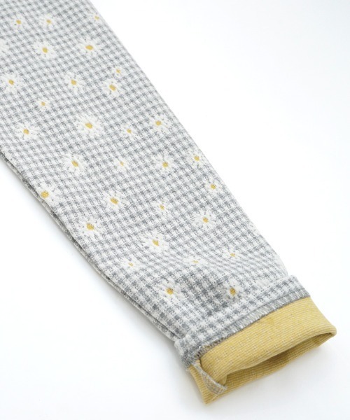 flower（フラワー）の「ブルーミングチェックトップ（カーディガン/ボレロ・レディース・ブルー/グレー・FREE）」の6枚目の写真