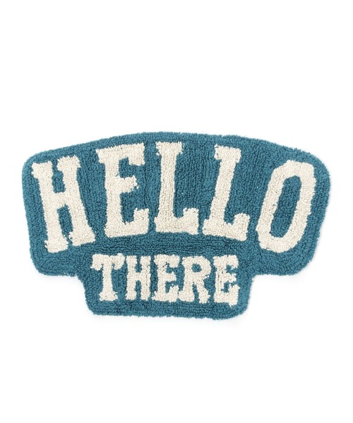 niko and...（ニコアンド）の「オリジナルHELLOコーナーマット（ラグ/マット・メンズ・ベージュ/カーキ/サックスブルー/ネイビー/オレンジ・0）」の10枚目の写真