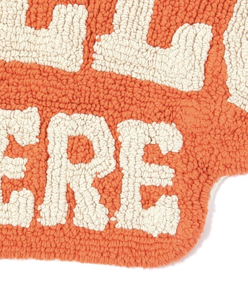 niko and...（ニコアンド）の「オリジナルHELLOコーナーマット（ラグ/マット・メンズ・ベージュ/カーキ/サックスブルー/ネイビー/オレンジ・0）」の13枚目の写真