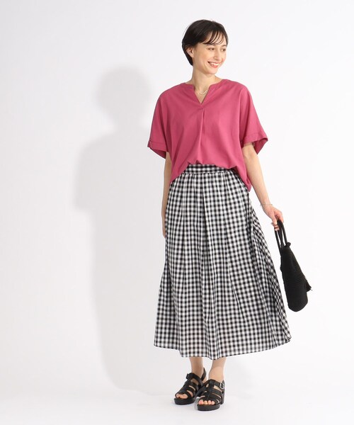 すっちゃんです★美品★23SS フレンチリネンレギュラーカラーシャツ すっちゃん様専用です☆美品☆23SS フレンチリネンレギュラー