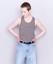 ＜AEWEN MATOPH＞バックツイスト タンクトップ