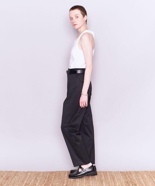 AEWEN MATOPH（イウエン マトフ）の「＜AEWEN MATOPH＞バックツイスト タンクトップ（タンクトップ・レディース・ホワイト/モカ/ブラック・FREE）」の10枚目の写真