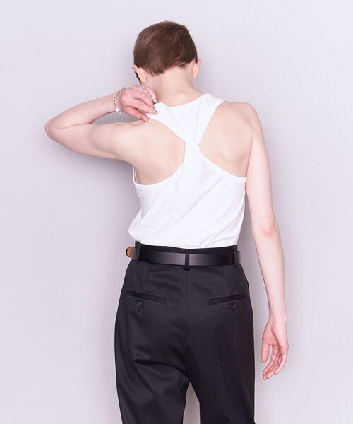 AEWEN MATOPH（イウエン マトフ）の「＜AEWEN MATOPH＞バックツイスト タンクトップ（タンクトップ・レディース・ホワイト/モカ/ブラック・FREE）」の12枚目の写真