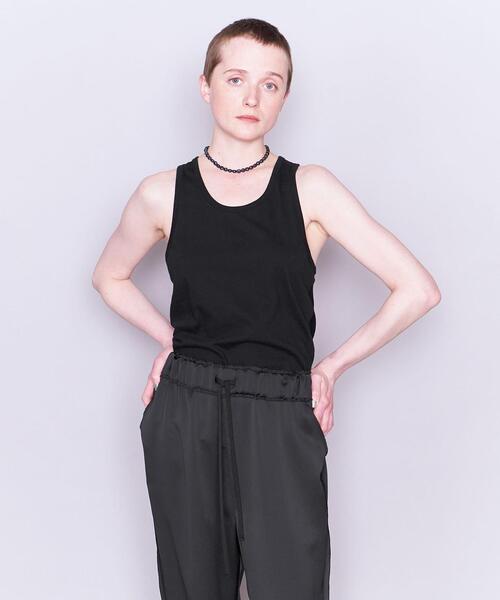 AEWEN MATOPH（イウエン マトフ）の「＜AEWEN MATOPH＞バックツイスト タンクトップ（タンクトップ・レディース・ホワイト/モカ/ブラック・FREE）」の9枚目の写真
