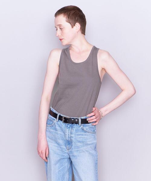 AEWEN MATOPH（イウエン マトフ）の「＜AEWEN MATOPH＞バックツイスト タンクトップ（タンクトップ・レディース・ホワイト/モカ/ブラック・FREE）」の16枚目の写真