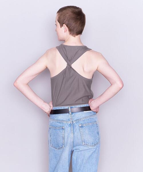 AEWEN MATOPH（イウエン マトフ）の「＜AEWEN MATOPH＞バックツイスト タンクトップ（タンクトップ・レディース・ホワイト/モカ/ブラック・FREE）」の15枚目の写真