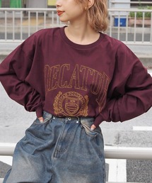 カレッジ刺繍BIGロンT