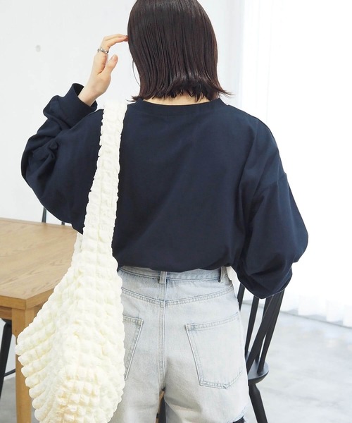 PEOPLESTYLE*日本未*バッジ刺繍レトロスポーツスタイル/ロンT RODEO CROWNS WIDE BOWL | 【UNISEX】アソートワンポイント刺繍
