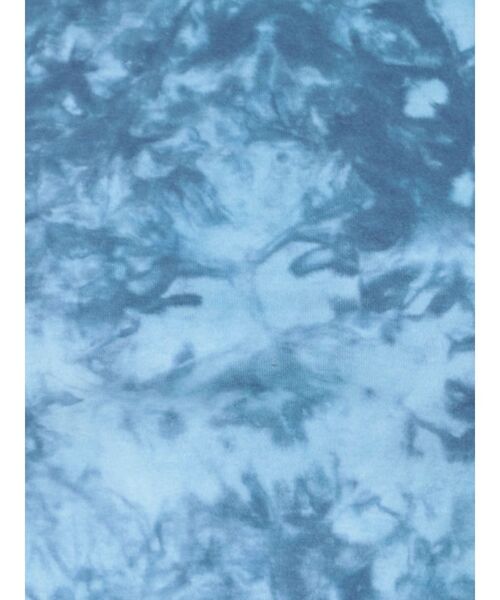 EVRIS(エヴリス)の「タイダイクロップドTシャツ(Tシャツ/カットソー・レディース・ブラック/ブルー・FREE)」の4枚目の写真